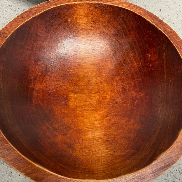 Vintage Baribocraft Wooden Bowls Set of 3 - Picture 5 of 9